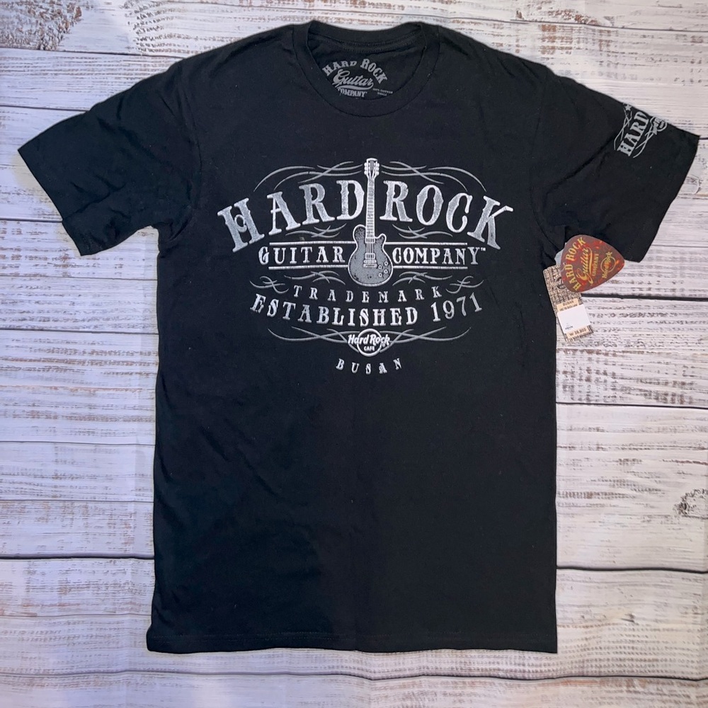 Hard Rock Cafe T-Shirt Busan Small Black - Picture 2 of 6